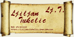 Ljiljan Tukelić vizit kartica